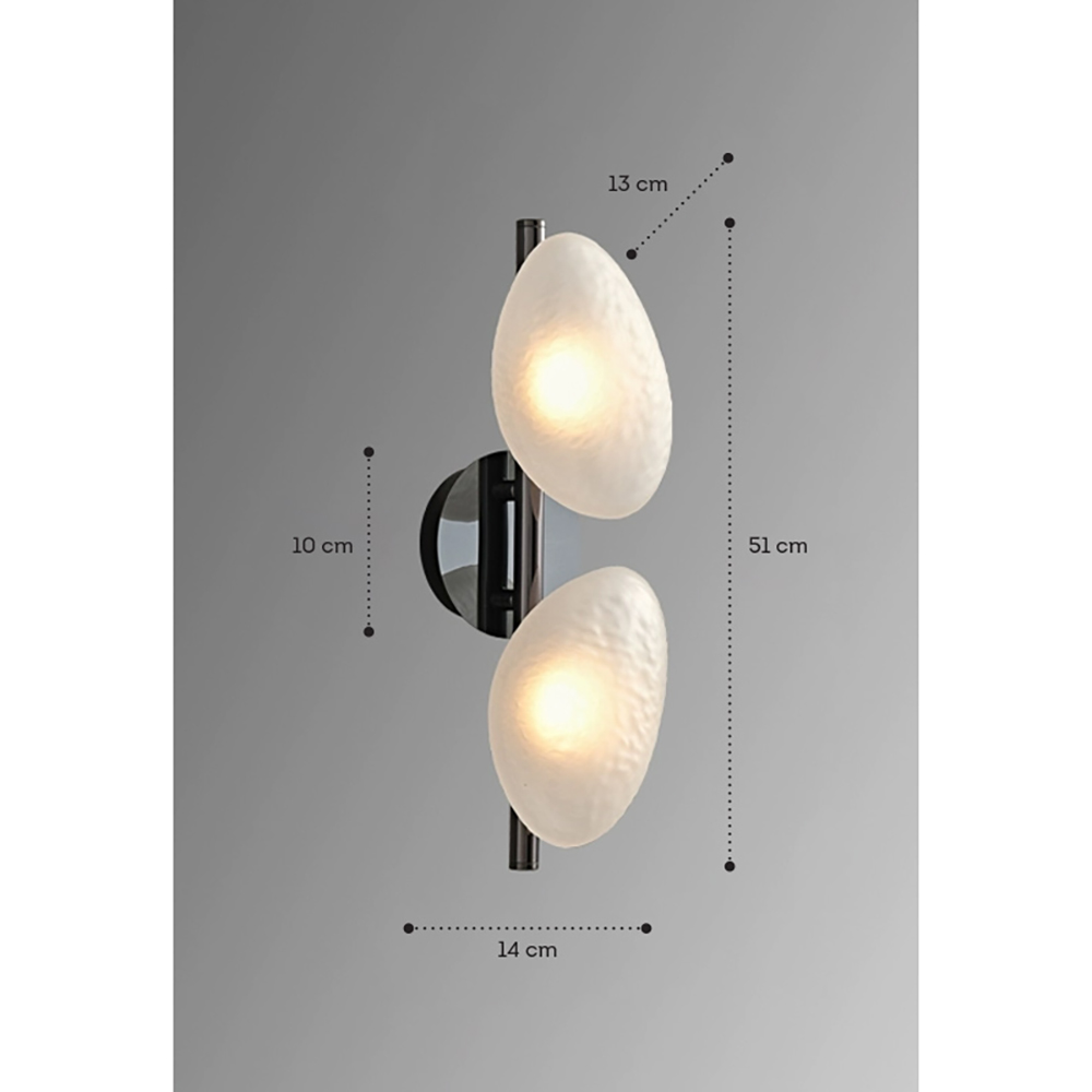 Бра LINDIS FROST LONG WALL 2 лампы Молочное стекло  в Краснодаре