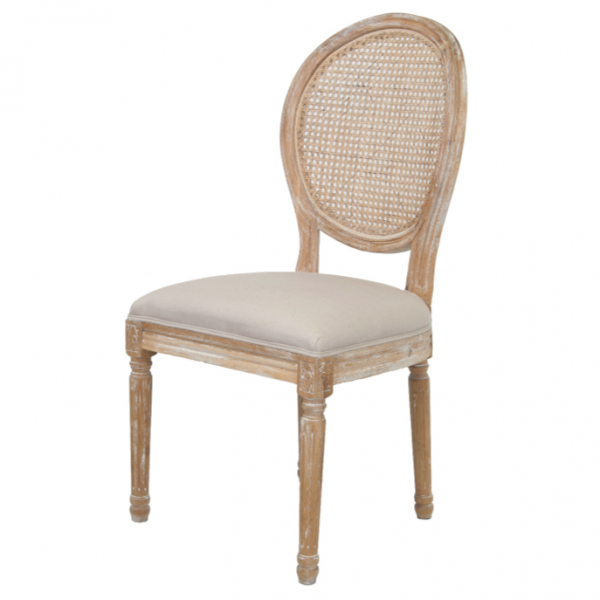 Стул French chairs Provence Beige Rattan 2 Chair Бежевый в Краснодаре | Loft Concept 