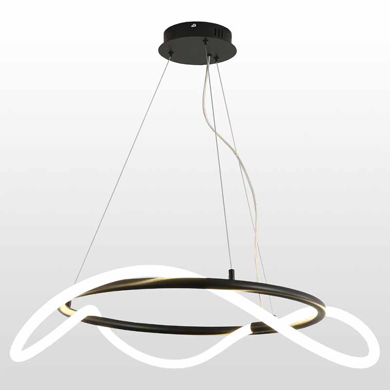 Люстра Luke Lampco Tracer Chandelier Black 60 Белый Черный в Краснодаре | Loft Concept 