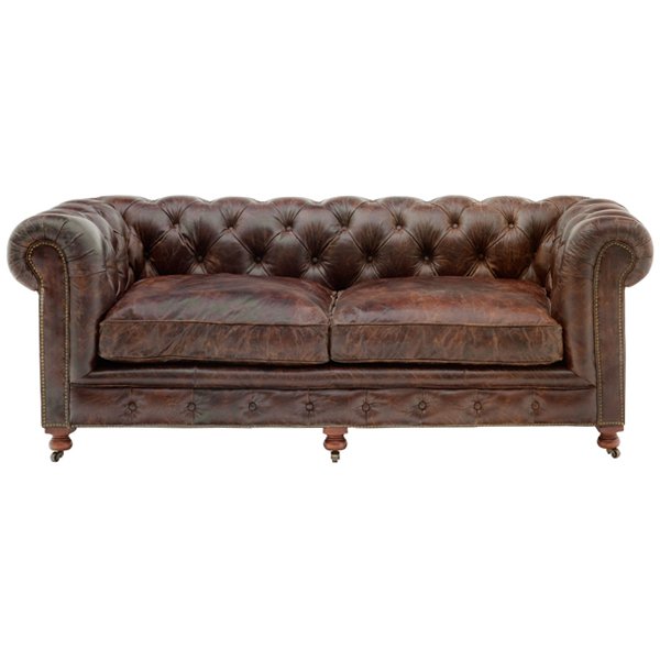 Диван Chesterfield Rebel Sofa Andrew Martin Коричневый в Краснодаре | Loft Concept 