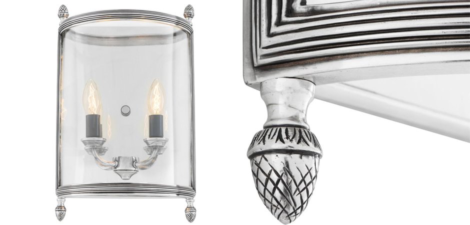 Бра Wall Lamp Lennon M Silver - Loft-Concept в Краснодаре