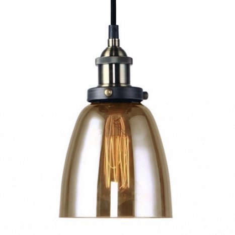 Подвесной светильник Smoke Glass Cloche Pendant  в Краснодаре | Loft Concept 