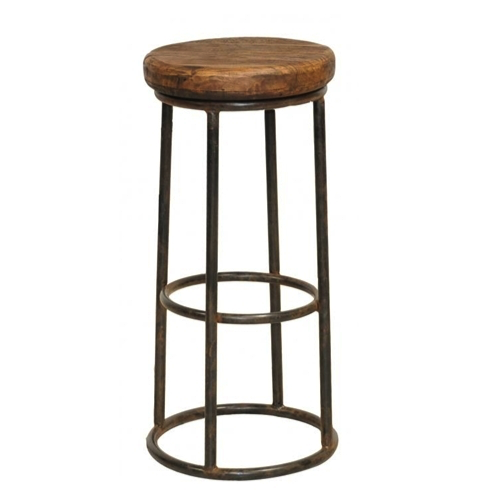 Барный стул Industrial Rust London Bar Stool Коричневый в Краснодаре | Loft Concept 