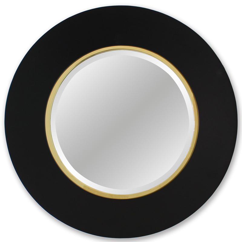 Зеркало Black Circle Mirror  в Краснодаре | Loft Concept 