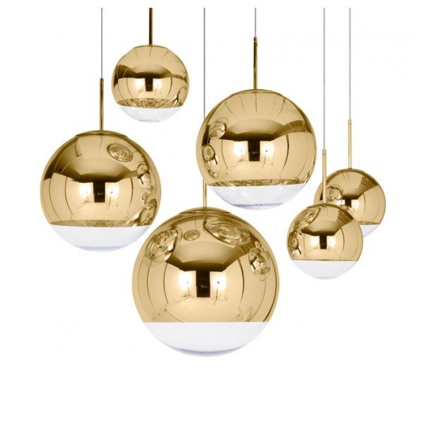 Подвесной светильник Mirror Ball Gold Золотой в Краснодаре | Loft Concept 