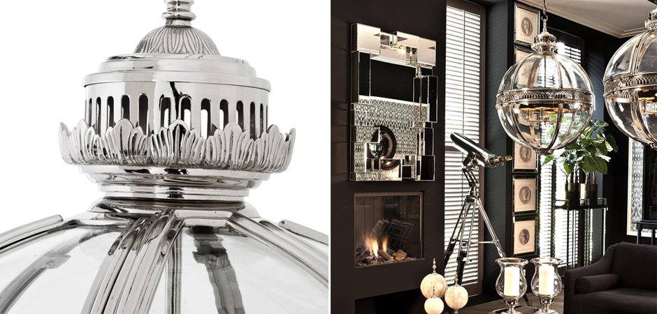 Люстра Lantern Residential Nickel L - Loft-Concept в Краснодаре