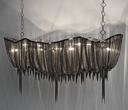 Люстра Atlantis Aluminium Chain Chandelier  в Краснодаре | Loft Concept 