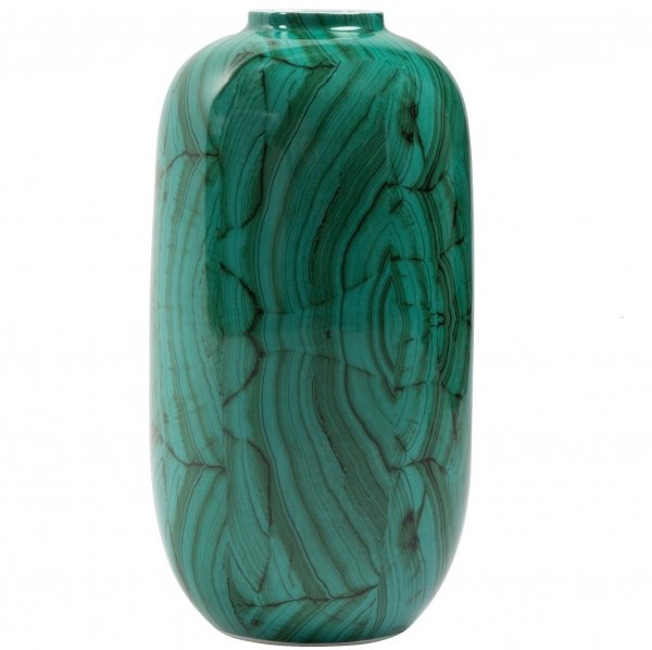 Ваза Malachite Vase Tall Малахит в Краснодаре | Loft Concept 