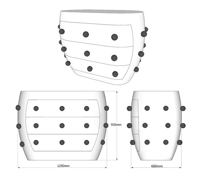 Комод Kelly Wearstler POD Commode в Краснодаре