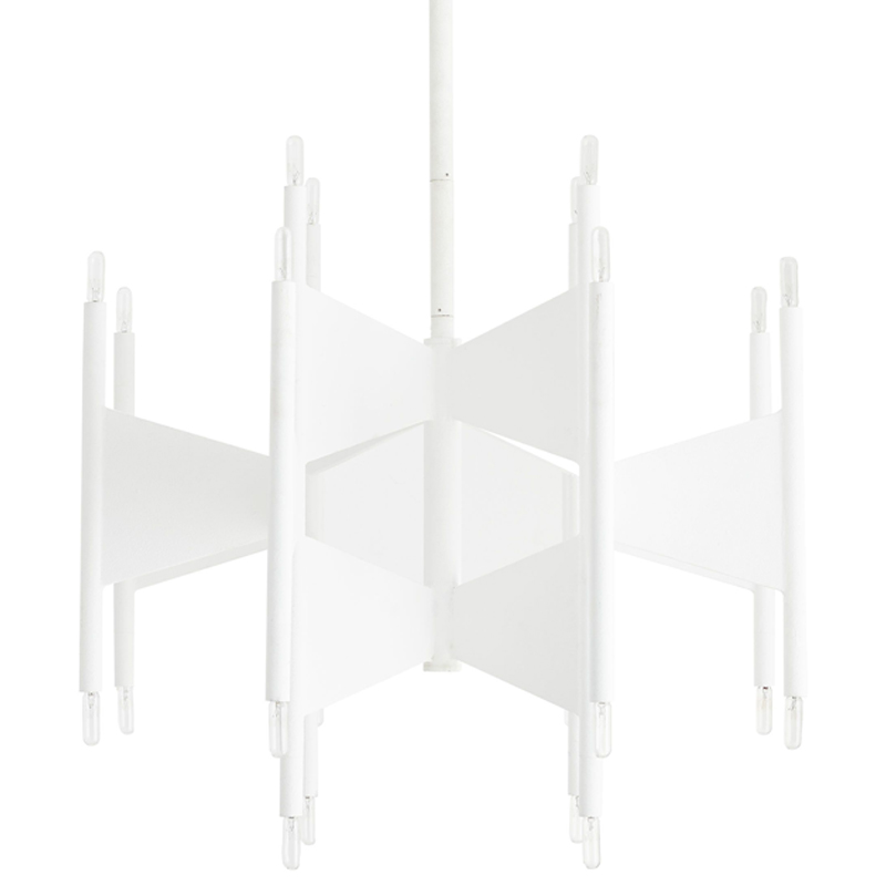 Люстра Arteriors DESKINS CHANDELIER Белый в Краснодаре | Loft Concept 