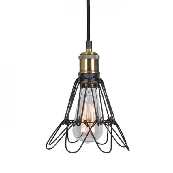 Подвесной светильник Cage Filament Pendant  в Краснодаре | Loft Concept 