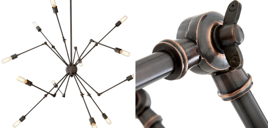 Люстра Eichholtz Ceiling Lamp Spider 12 - Loft-Concept в Краснодаре