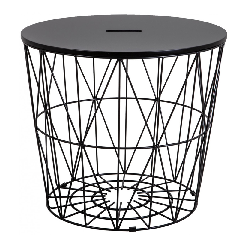 Приставной стол Cambria Side Table black Черный в Краснодаре | Loft Concept 