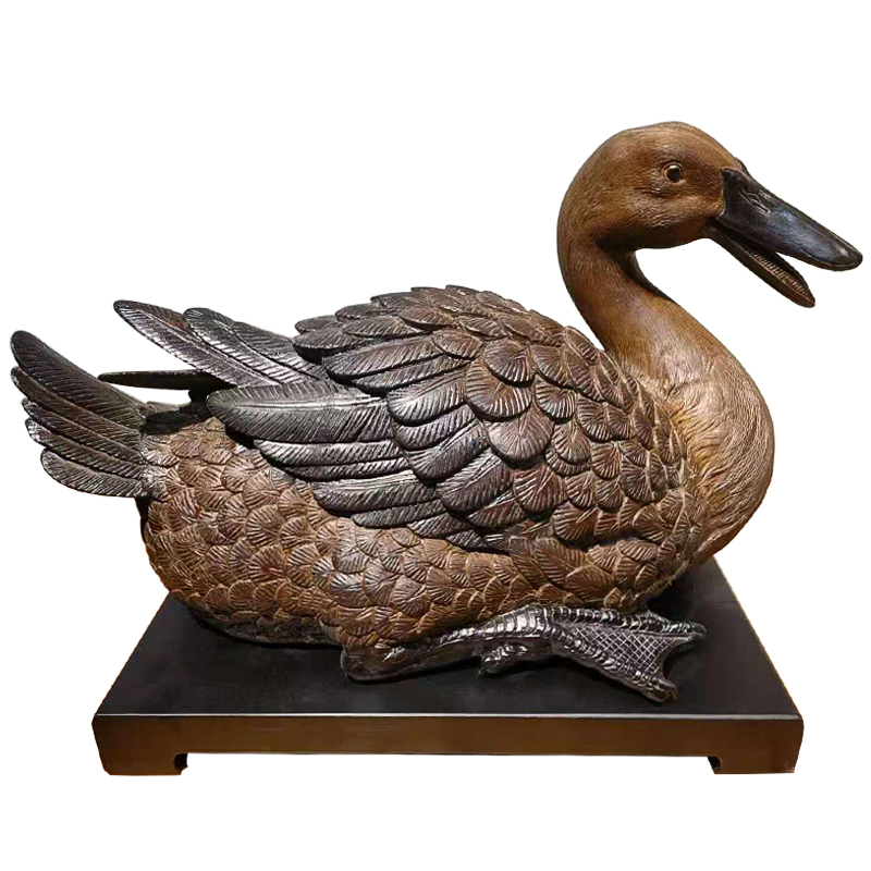 Статуэтка Terracotta Duck Коричневый в Краснодаре | Loft Concept 