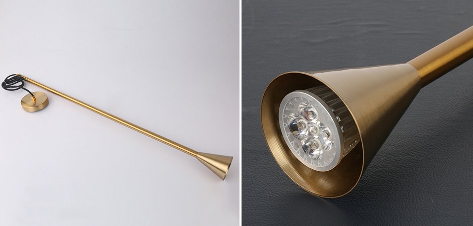 Подвесной светильник Brass Pipe Подвесной светильник Brass Pipe - Loft-Concept в Краснодаре