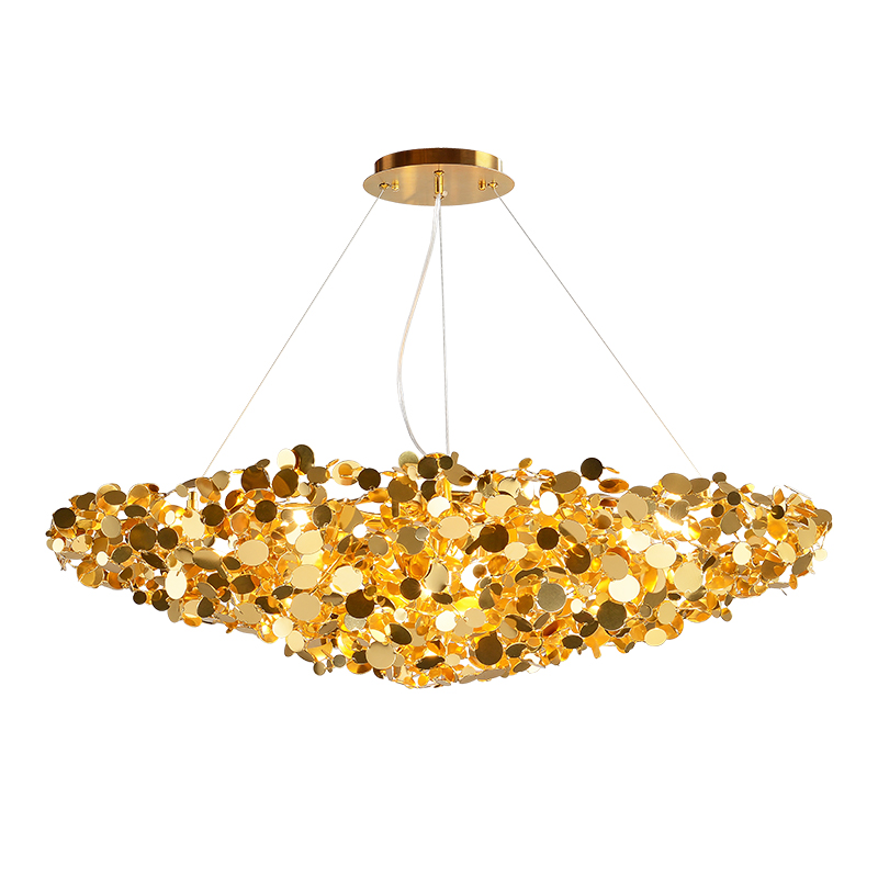 Люстра Godfreet Gold Chandelier Золотой в Краснодаре | Loft Concept 