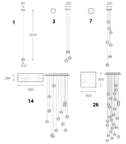 Bocci Led Crystal Glass Ball 1 в Краснодаре