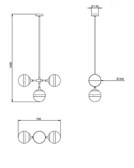 Люстра Peggy Futura lamp III Hangar Design в Краснодаре