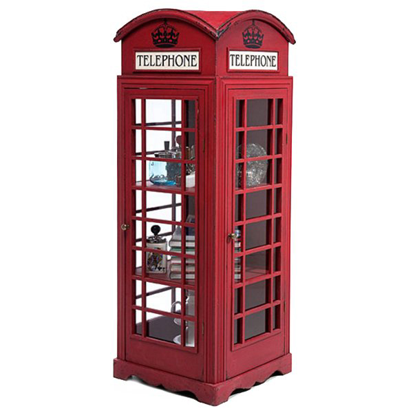 Витрина "Телефонная будка" London telephone box Красный (Red) в Краснодаре | Loft Concept 