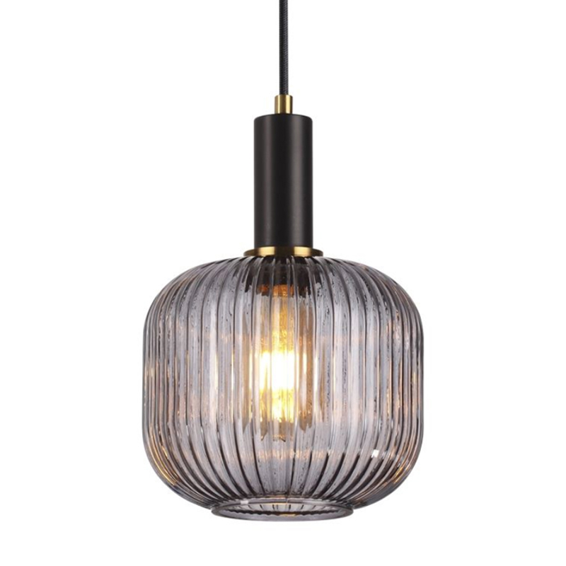 Подвесной светильник Ferm Living chinese lantern Gray Серый (Gray) Черный в Краснодаре | Loft Concept 