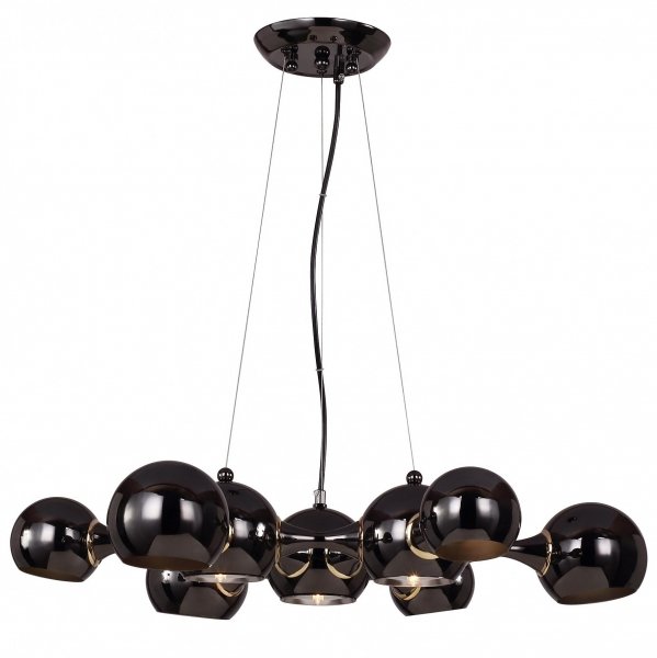 Люстра Chemical Light Chandelier 9 Black Черный в Краснодаре | Loft Concept 