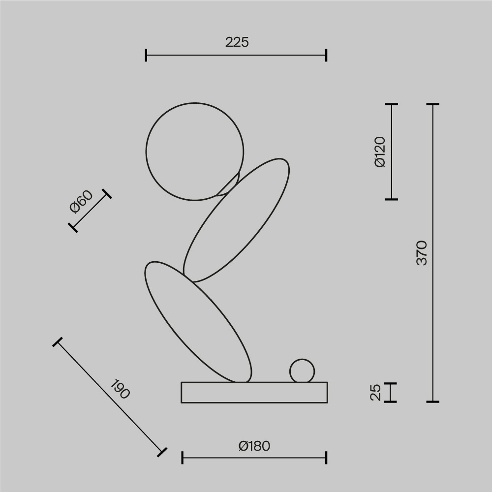 Настольный светильник Resonance 3000К 6Вт в Краснодаре