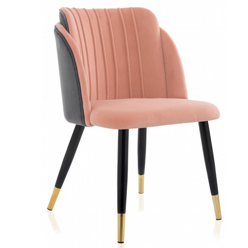 Стул Alester Chair pink Розовый (Rose) Серый (Gray) в Краснодаре | Loft Concept 