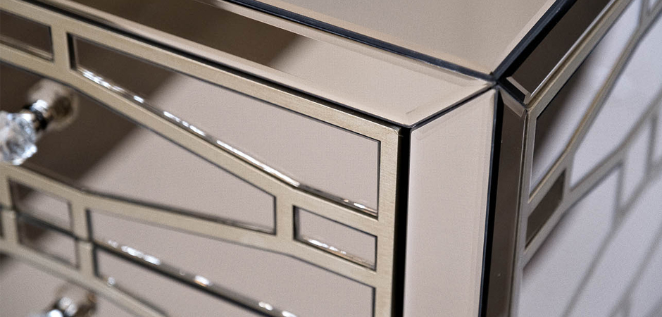 Тумба Mirror Geometry Nightstand - фото №2