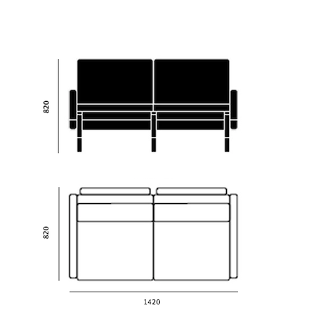 Диван PK31 2 Seat в Краснодаре