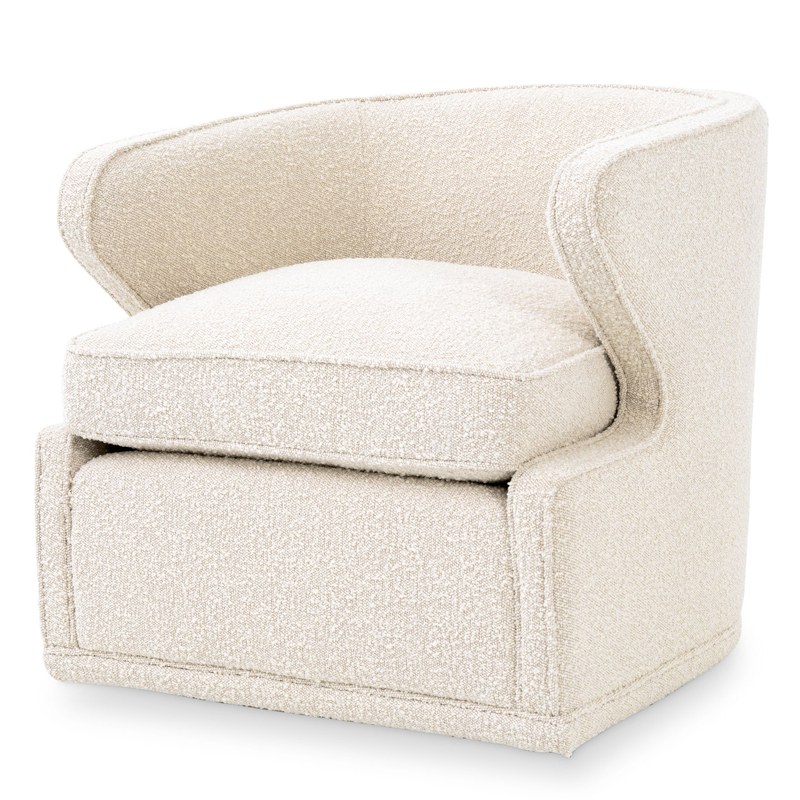 Кресло Eichholtz Chair Dorset Boucle cream Кремовый в Краснодаре | Loft Concept 