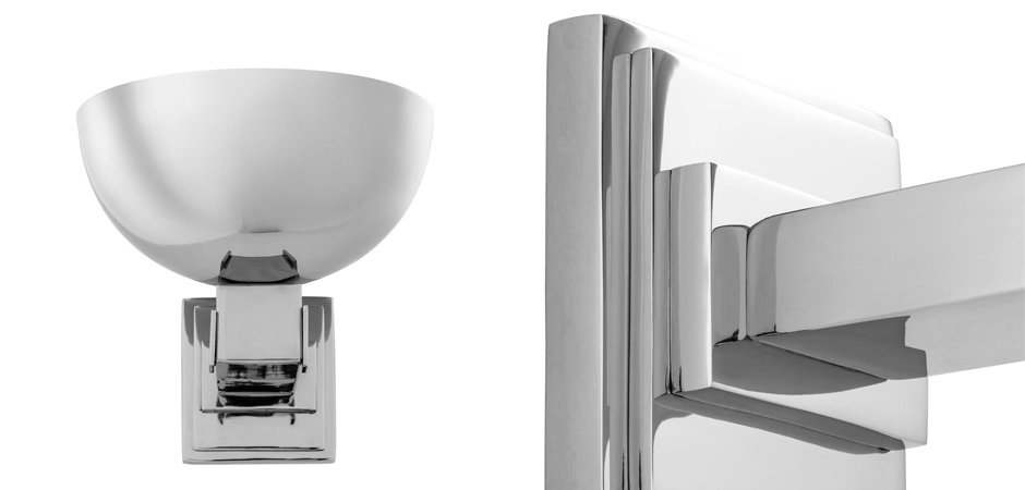 Бра Eichholtz Wall Lamp Haussman Nickel - Loft-Concept в Краснодаре