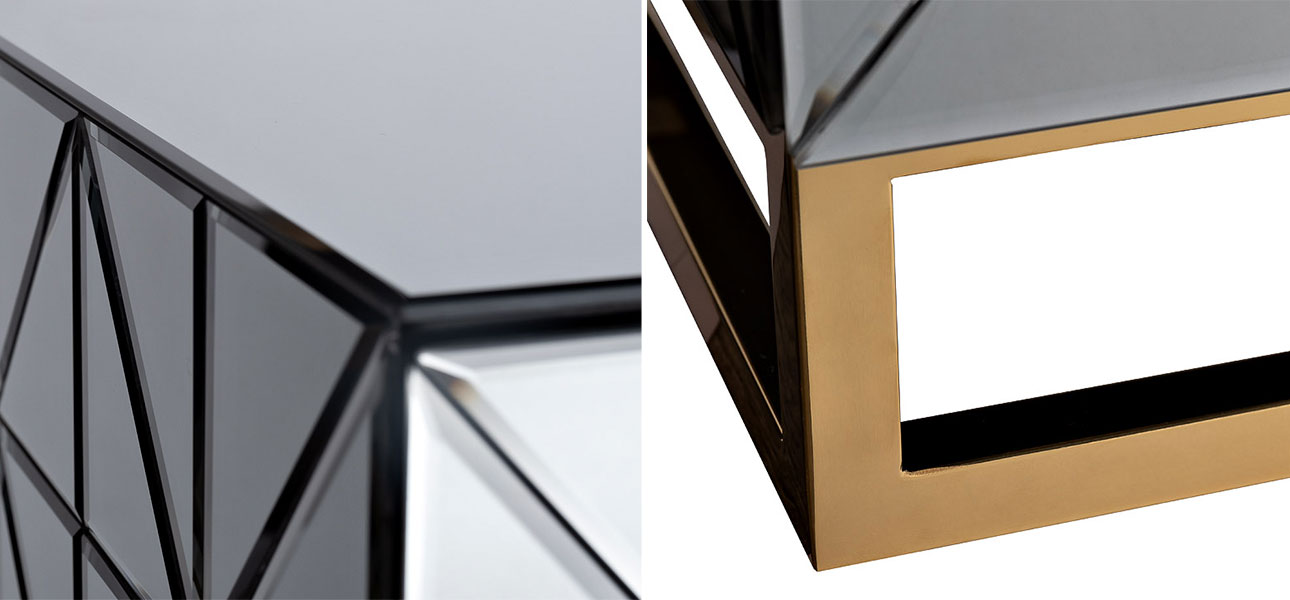 Комод дизайнерский Mirrored - фото №2