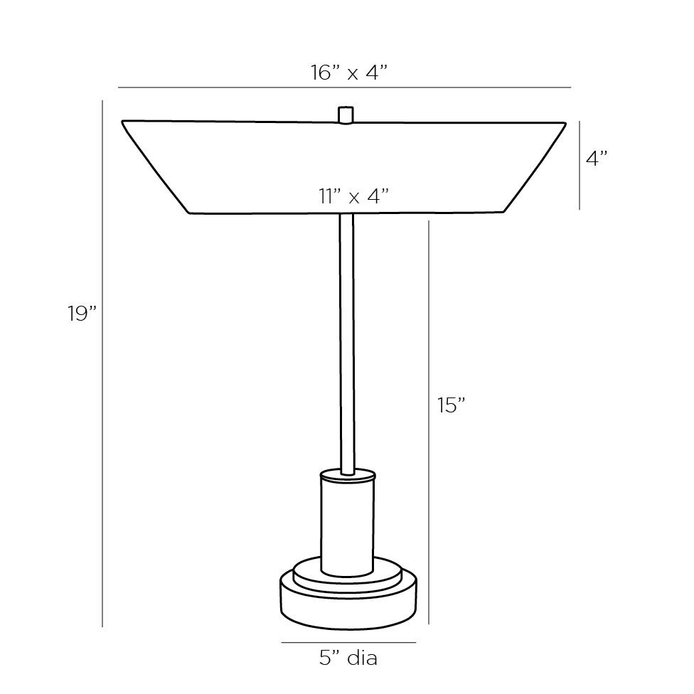 Дизайнерская настольная лампа LANSING LAMP в Краснодаре