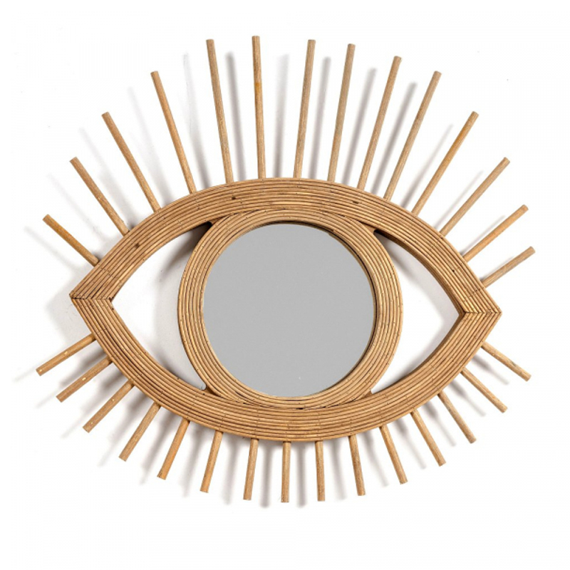 Зеркало Mirror Wooden Eye Коричневый в Краснодаре | Loft Concept 