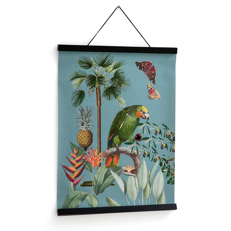 Постер Poster of Plants & Birds попугай Мульти в Краснодаре | Loft Concept 