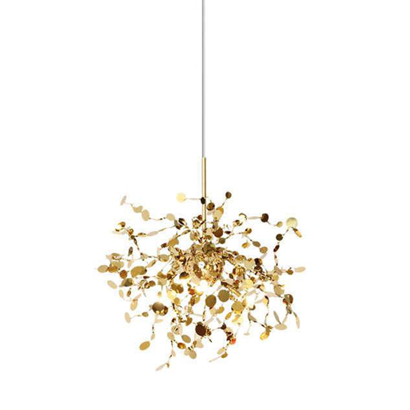 Люстра Terzani Argent Suspension Gold Pendant lamp 50 Золотой в Краснодаре | Loft Concept 