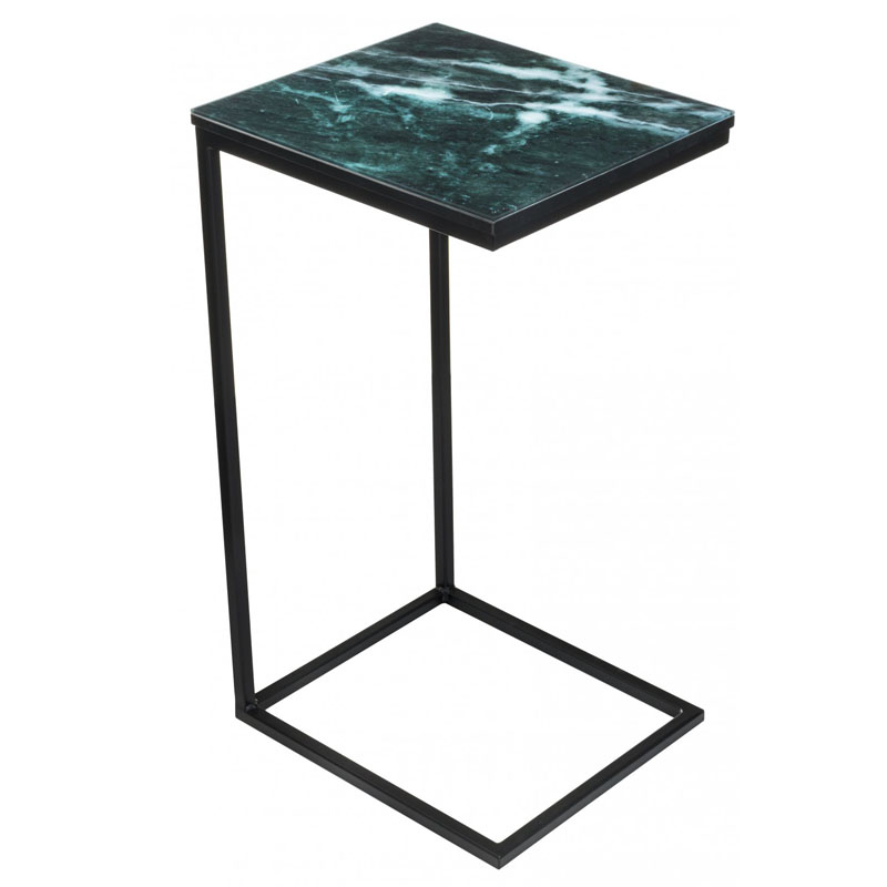 Приставной стол Zermatt Side Table malachite Малахит в Краснодаре | Loft Concept 