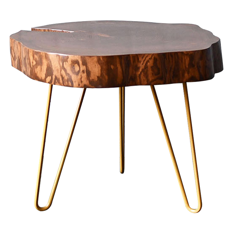 Кофейный стол Dylon Industrial Metal Rust Coffee Table Коричневый Желтый в Краснодаре | Loft Concept 