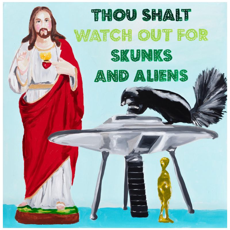 Картина Thou Shalt Watch Out for Skunks and Aliens Мульти в Краснодаре | Loft Concept 