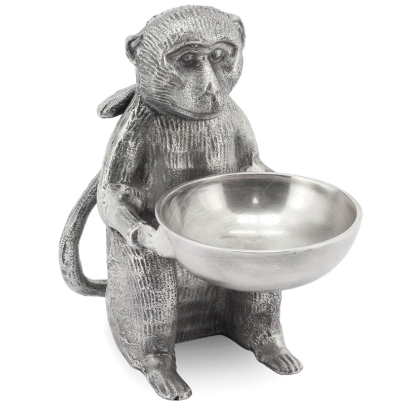 Подсвечник CANDLEHOLDER MONKEY ALLU Silver Серебряный в Краснодаре | Loft Concept 