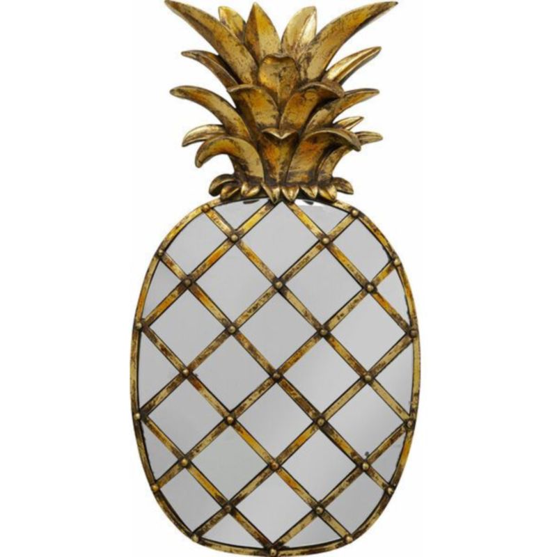 Аксессуар на стену Tropical pineapple Золотой в Краснодаре | Loft Concept 