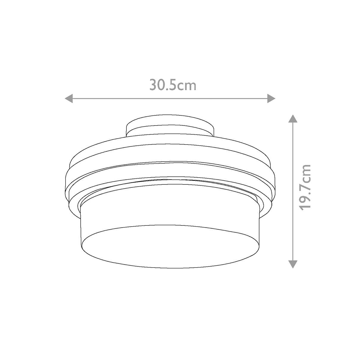 Потолочный светильник с прозрачным стеклянным плафоном с эффектом пузырьков Kichler в Краснодаре
