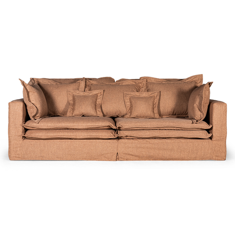 Диван Evelyn Textile Brown Sofa Коричневый в Краснодаре | Loft Concept 