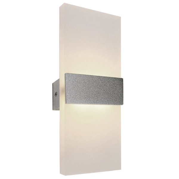 Бра Road Wall Light Silver Серебряный Прозрачный белый в Краснодаре | Loft Concept 