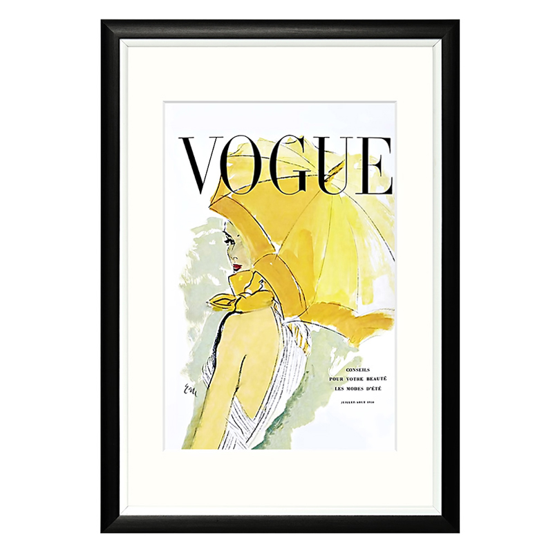 Постер Vogue July-August 1950 Мульти в Краснодаре | Loft Concept 