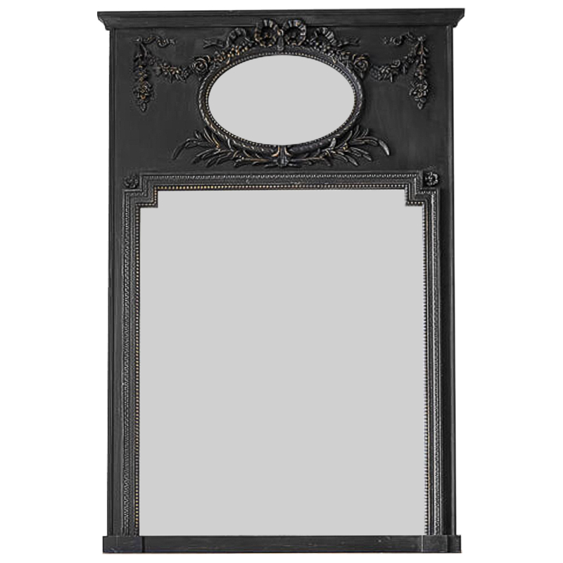 Зеркало Hendrica Mirror Black Винтажный черный в Краснодаре | Loft Concept 