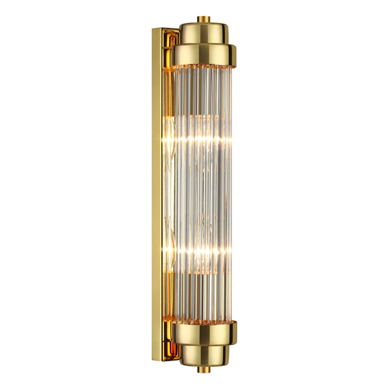 Бра Dirck Glass TUBE Sconce Gold Золотой в Краснодаре | Loft Concept 