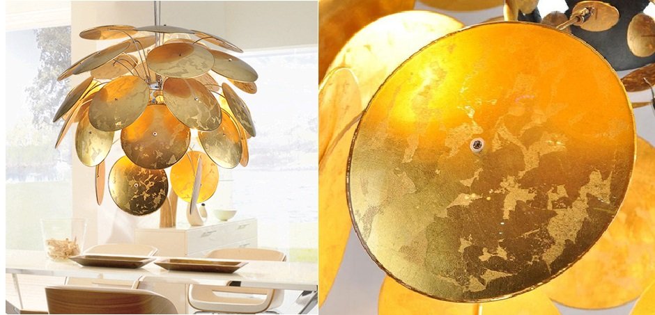 Люстра Discoco Gold Leaf - Loft-Concept в Краснодаре