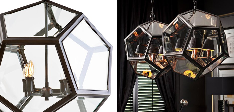 Люстра Eichholtz Lantern Yorkshire Bronze L - Loft-Concept в Краснодаре