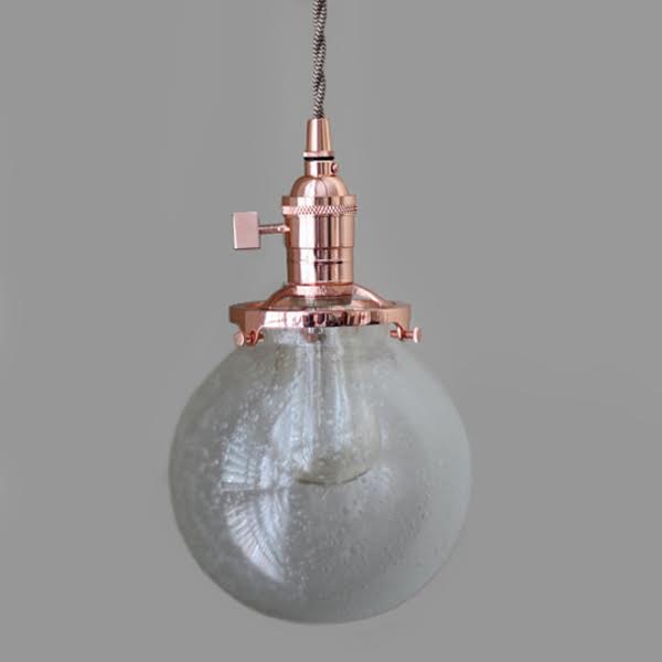 Подвесной светильник Bubble Sphere Glass Copper Медь в Краснодаре | Loft Concept 